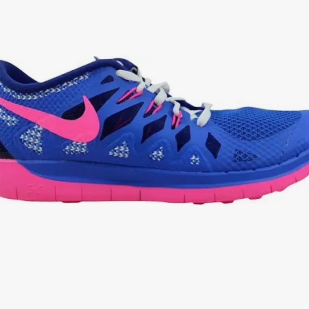 Nike Free 5.0 Girls Running Shoes - Picture 3 of 5